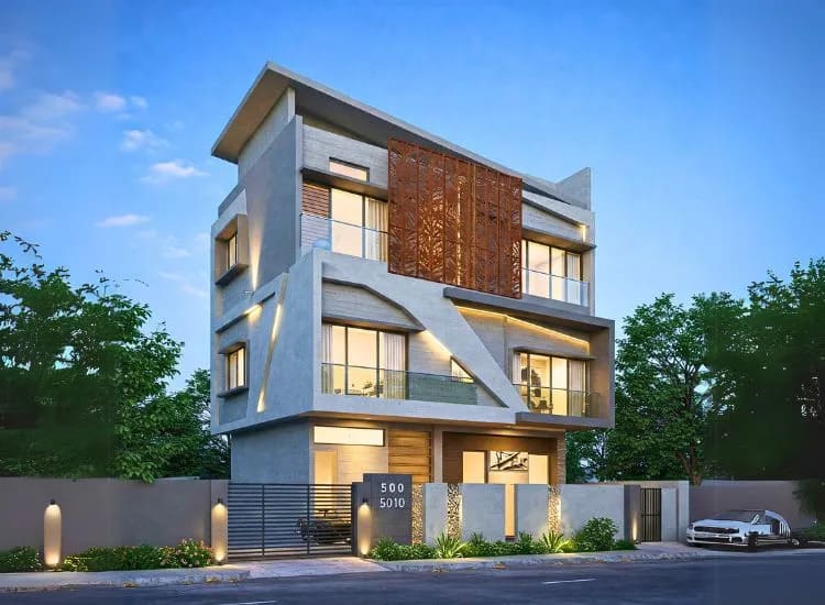 Ultra-modern elevations